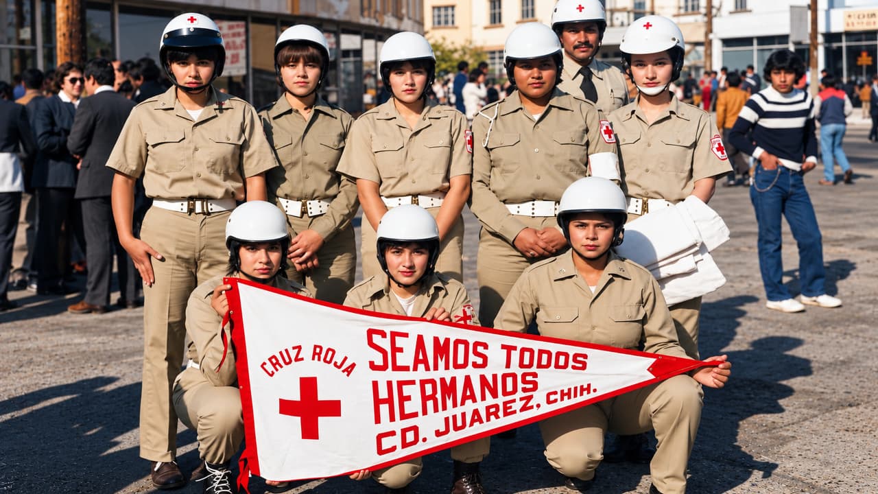 Fotografía Histórica Cruz Roja Delegación Ciudad Juárez